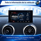 Audi A3 información del vehículo e interfaz original