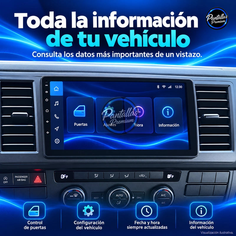 VOLKSWAGEN CARAVELLE T6 — 10-informacion — Pantallas Premium V6.1