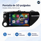 Radio pantalla CarPlay y Android Auto para Toyota Hilux 2015-2023 - foto 10