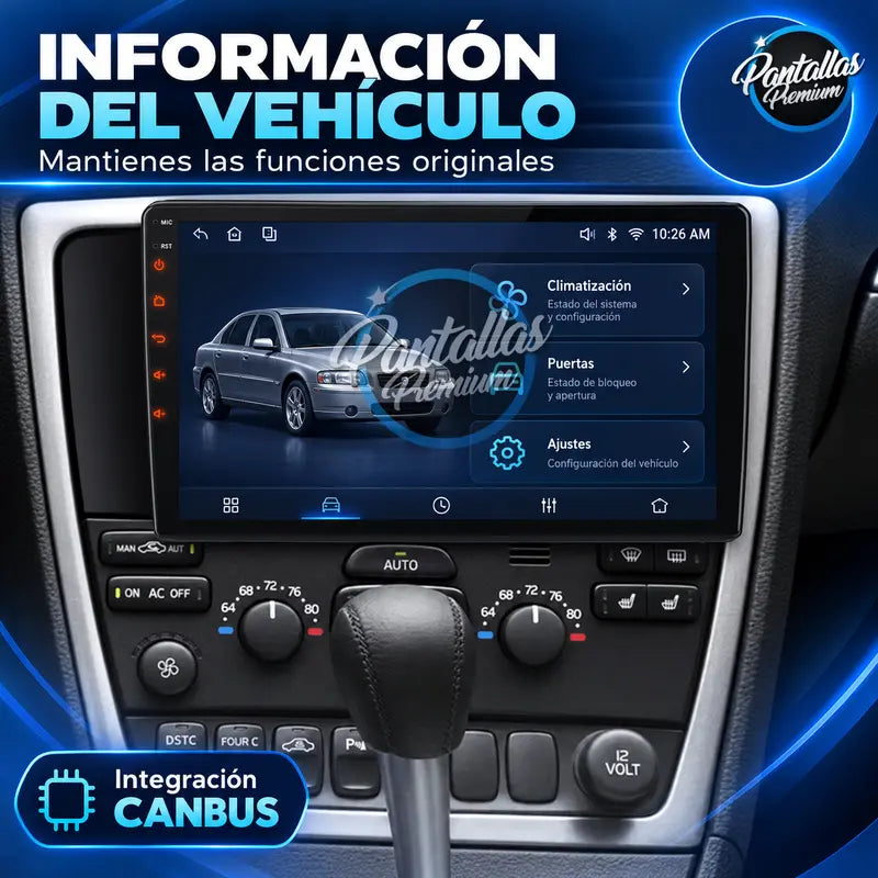 Volvo S60 V70 XC70 información del vehículo