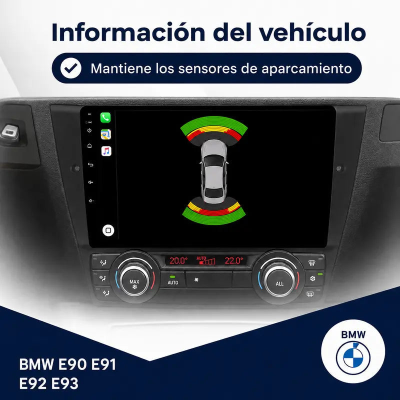 Radio pantalla CarPlay y Android Auto para BMW E90 E91 E92 E93 - foto 10
