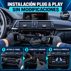 Instalación Plug and Play de pantalla climatizador BMW