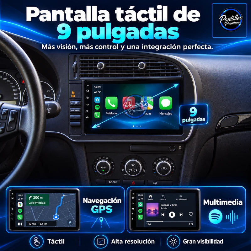 SAAB 9-3 — 11-medidas — Pantallas Premium V6.1