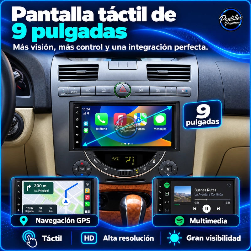 SSANGYONG RODIUS — 11-medidas — Pantallas Premium V6.1