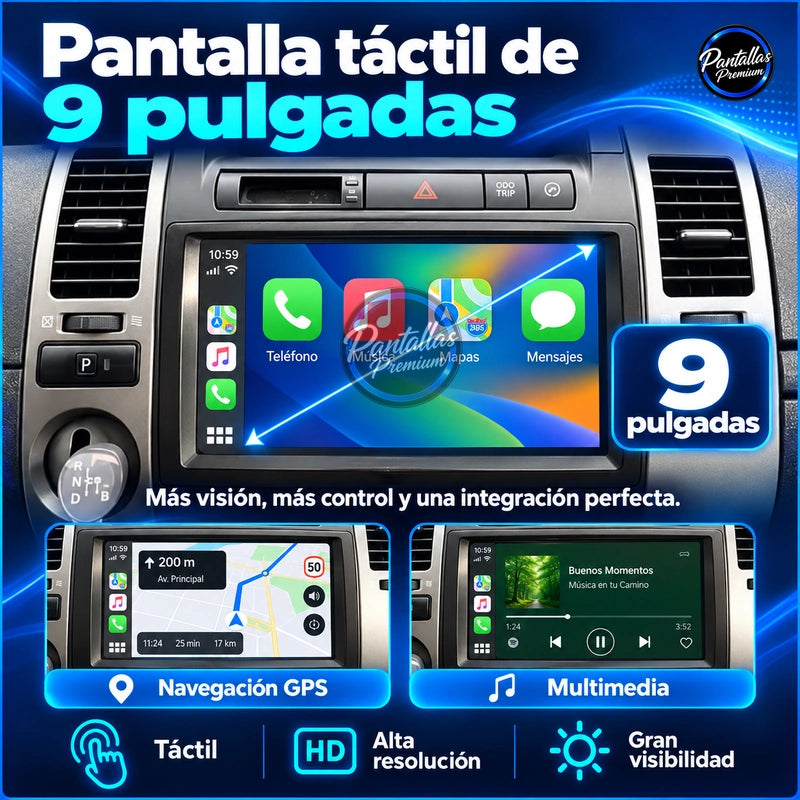 TOYOTA PRIUS 20 — 11-medidas — Pantallas Premium V6.1