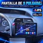 Pantalla real de 9 pulgadas