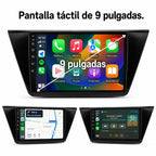 Radio pantalla CarPlay y Android Auto para Volkswagen Touran 2016-2022 - foto 12