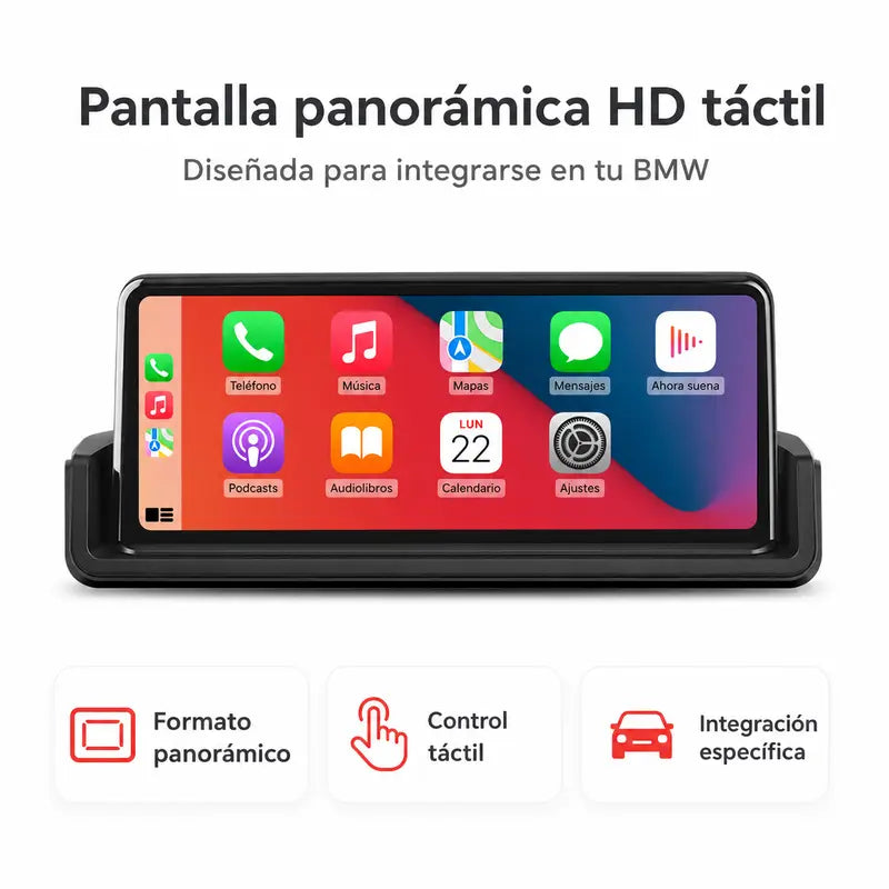 Radio pantalla CarPlay y Android Auto para BMW E90 E91 E92 E93 2005-2012 - foto 11