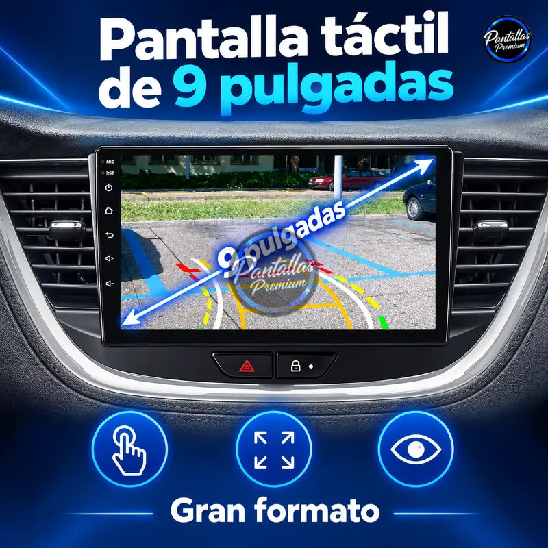 Opel Grandland X Crossland X 2015-2021 - Radio Pantalla Carplay y Android Auto