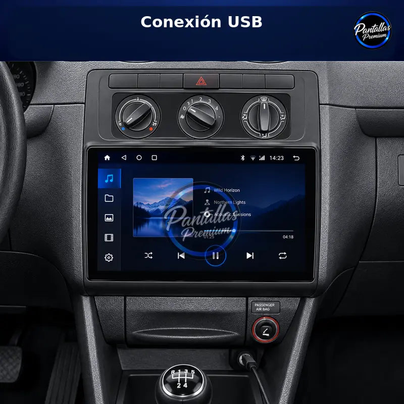 Conexión USB Volkswagen Caddy 2K