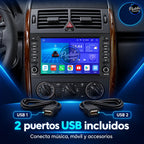 Mercedes Clase A W169 Clase B W245 - Radio Pantalla Carplay y Android Auto