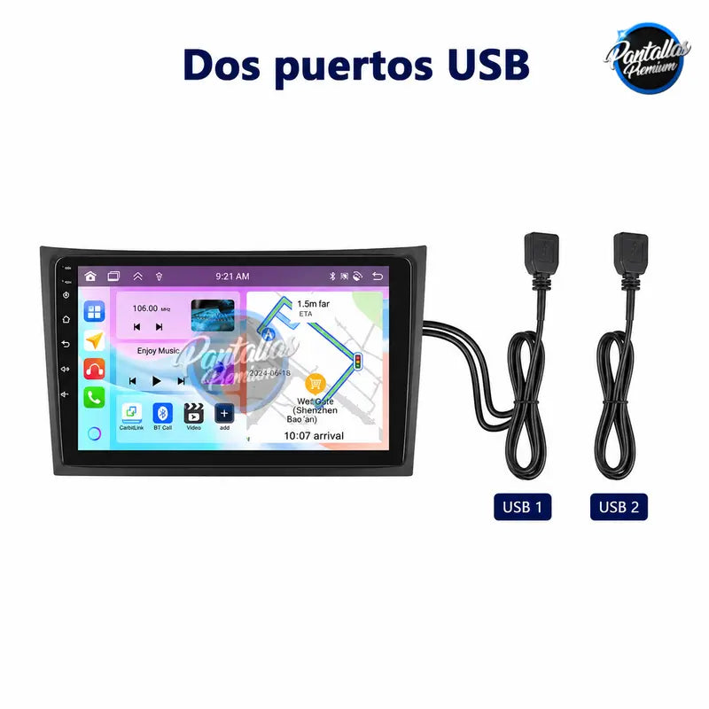 Radio pantalla CarPlay y Android Auto para VOLVO XC90 2004-2014 Versión Inferior - foto 12