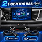 12 Kia Rio Stonic dos puertos USB