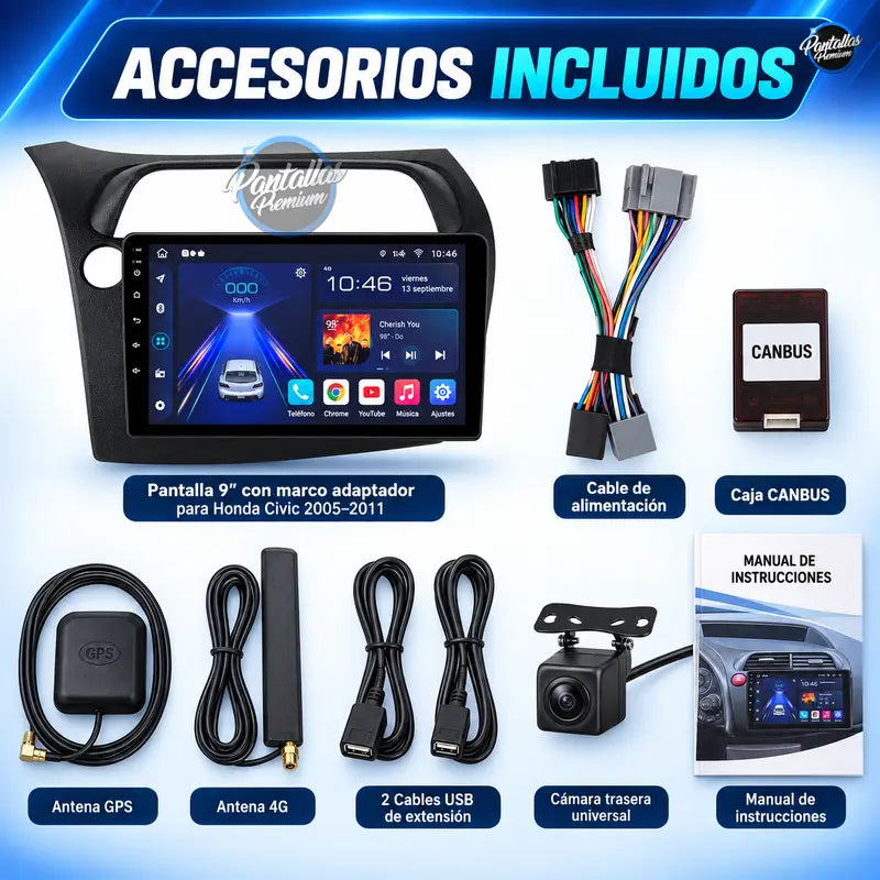 Accesorios incluidos