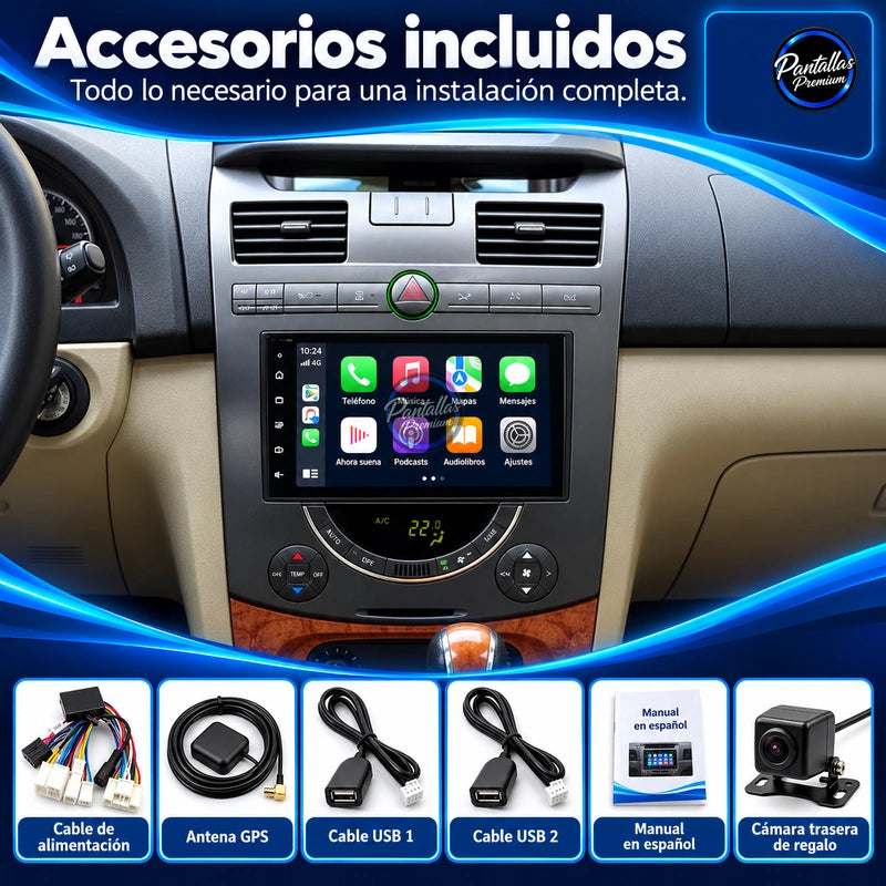 SSANGYONG RODIUS — 13-accesorios — Pantallas Premium V6.1