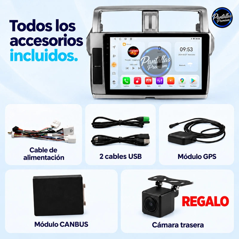 Toyota Prado 2013-2017/2018 - accesorios incluidos