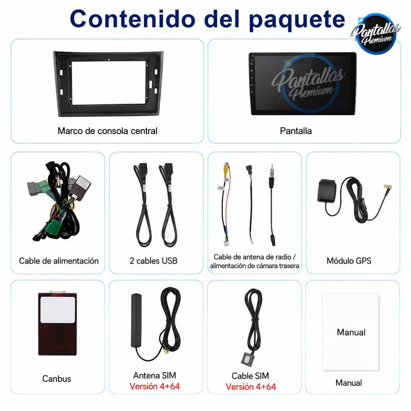 Radio pantalla CarPlay y Android Auto para VOLVO XC90 2004-2014 Versión Inferior - foto 13