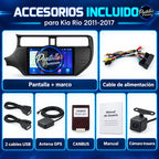 KIA RIO 2011-2018 - Radio Pantalla Carplay y Android Auto