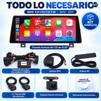 Radio pantalla CarPlay y Android Auto para BMW Serie 1 2 3 4 F20 F30 F32 F36 NBT EVO 4G 2013-2017 - foto 13