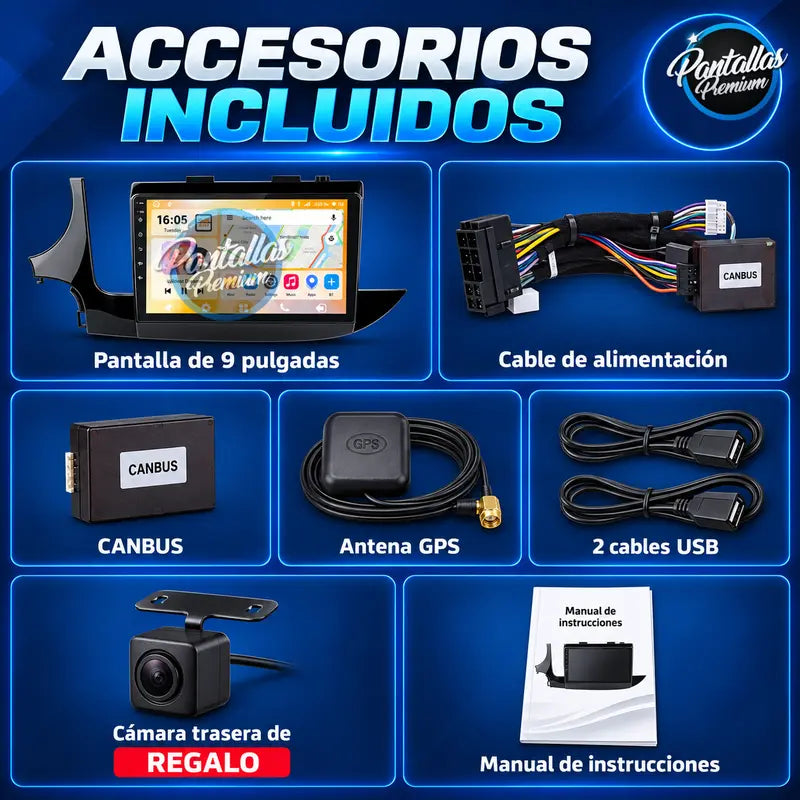 Buick Enclave Opel Mokka X accesorios incluidos