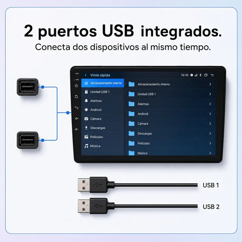 Radio pantalla CarPlay y Android Auto para Volkswagen Tiguan 2017-2020 - foto 11