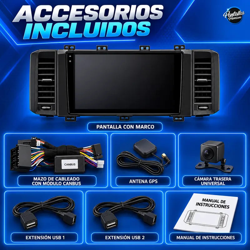 Accesorios incluidos
