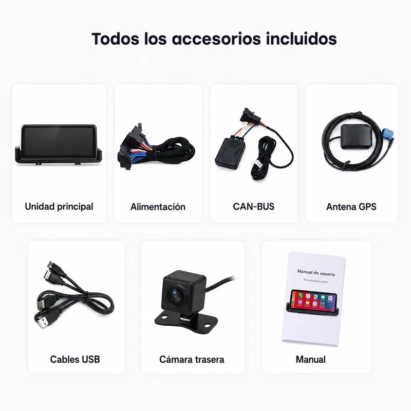 Radio pantalla CarPlay y Android Auto para BMW E90 E91 E92 E93 2005-2012 - foto 13