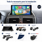 Radio pantalla CarPlay y Android Auto para BMW X3 E83 - foto 13