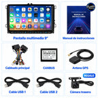 Volkswagen Golf 5 6 Passat B6 Seat Leon Touran Touareg Jetta - Radio Pantalla Carplay y Android Auto