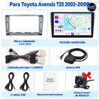 Toyota Avensis 2002-2008 - Radio Pantalla Carplay y Android Auto