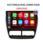 Radio Pantalla CarPlay y Android Auto para FIAT DOBLO - OPEL COMBO TOUR 2010-2015