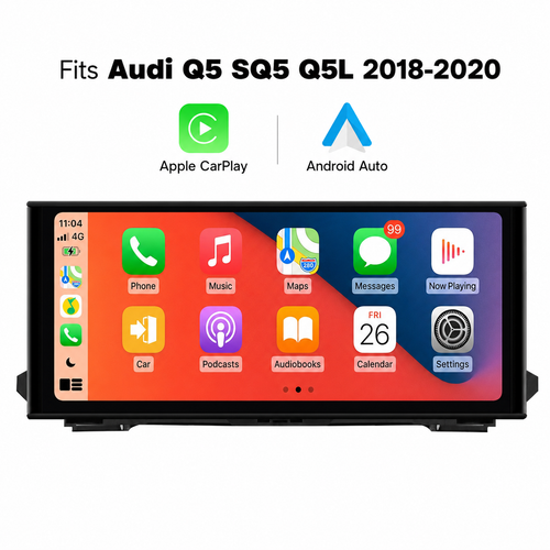 Radio pantalla CarPlay y Android Auto para Audi Q5 Q5L SQ5 2017-2021