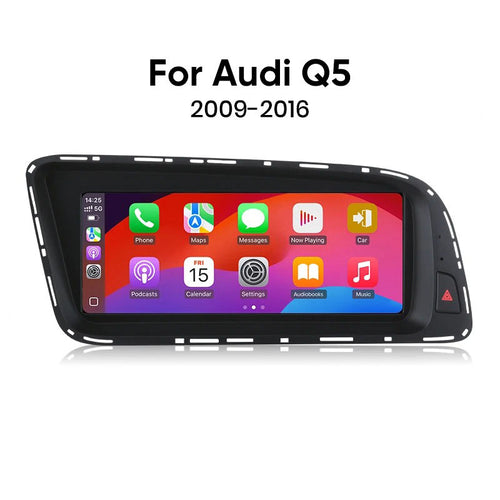 Radio pantalla CarPlay y Android Auto para Audi Q5 2009-2016