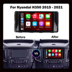 Radio Pantalla CarPlay y Android Auto para Hyundai H350 2015-2021