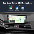 Radio Pantalla CarPlay y Android Auto para Audi Q5 Q5L SQ5 2017-2021