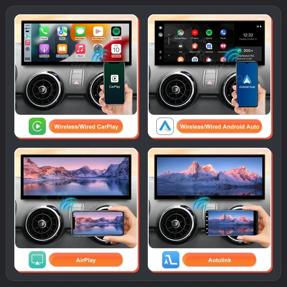 Radio Pantalla Carplay para Audi A1 Linux 2012-2018 - foto 3