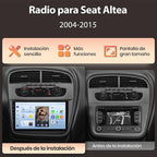 Radio Pantalla Carplay para Seat Altea