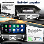 Radio Pantalla CarPlay y Android Auto para Mercedes Benz Clase E W212 2009-2016
