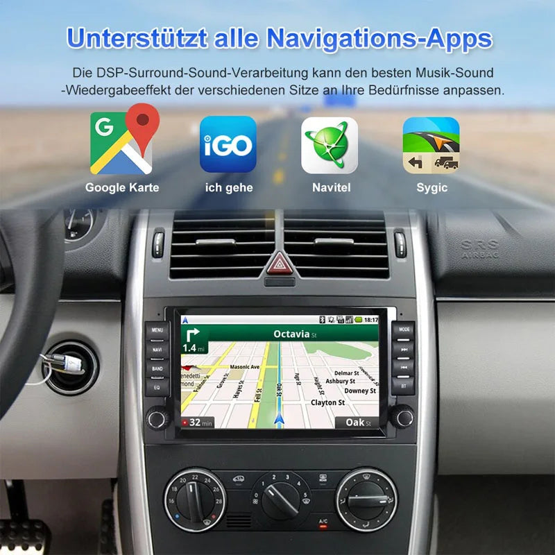 Radio Pantalla Carplay para Mercedes-Benz W169 W245 W639 W906 - foto 3