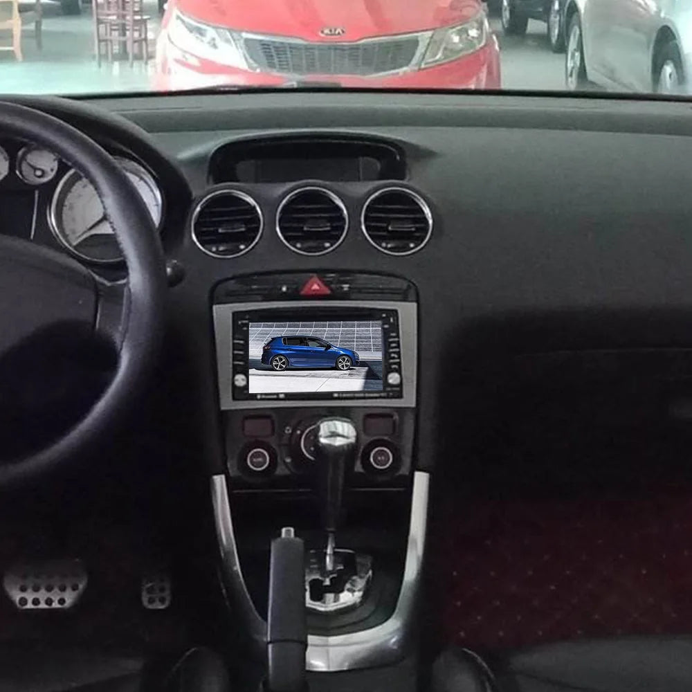 Marco adaptador 2 din para Peugeot 308
