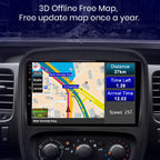 Radio Pantalla Carplay para Renault Trafic Fiat Talento 2015-2019