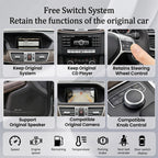 Radio Pantalla CarPlay y Android Auto para Mercedes Benz Clase E W212 2009-2016