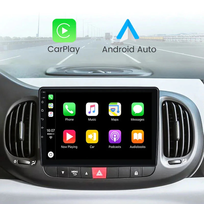 Radio Pantalla Carplay para Fiat 500L 2012-2017