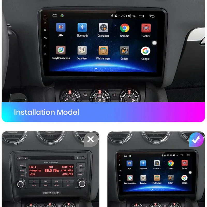Radio Pantalla Carplay para Audi TT MK2 - foto 3