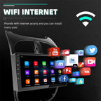 Radio Pantalla CarPlay y Android Auto para Peugeot 206, 206CC, 206SW, 2001-2008