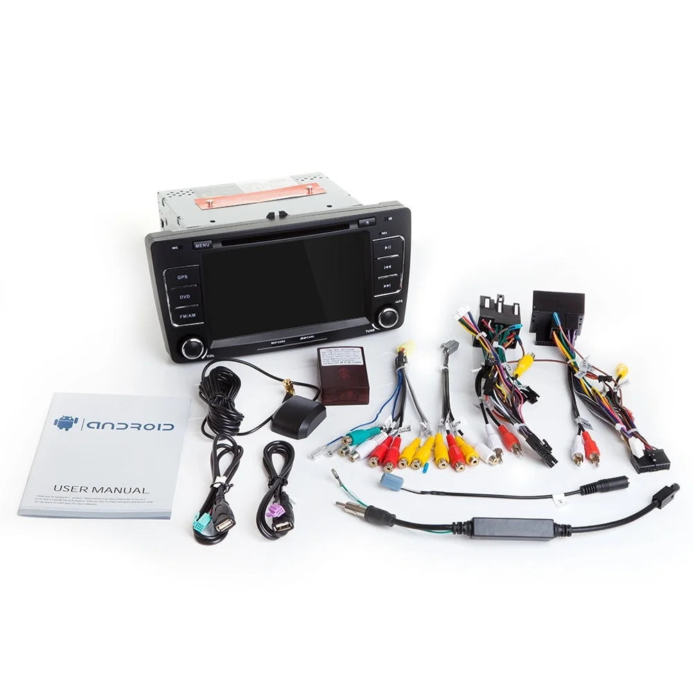 Radio Navegador Android para Skoda Octavia