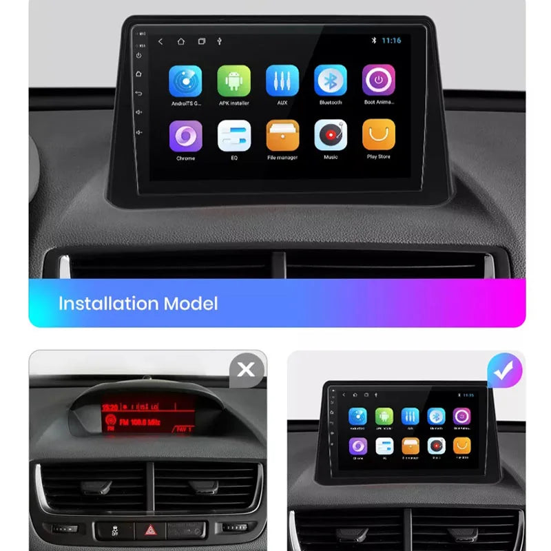Opel Zafira Tourer 2010-2016 - Radio Pantalla Carplay y Android Auto - foto 2