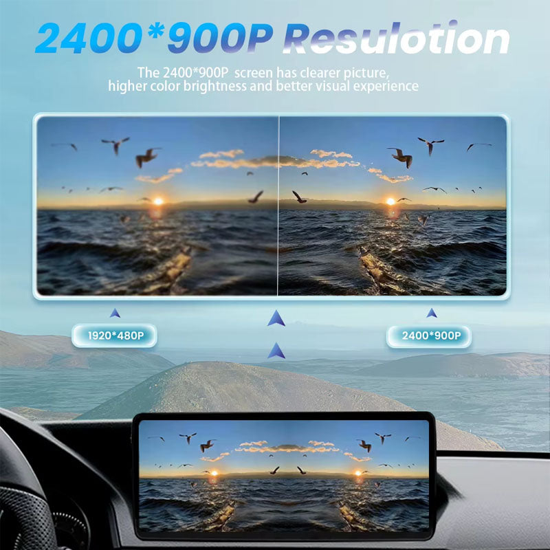Radio Pantalla CarPlay y Android Auto para Mercedes Benz Clase E W212 2009-2016