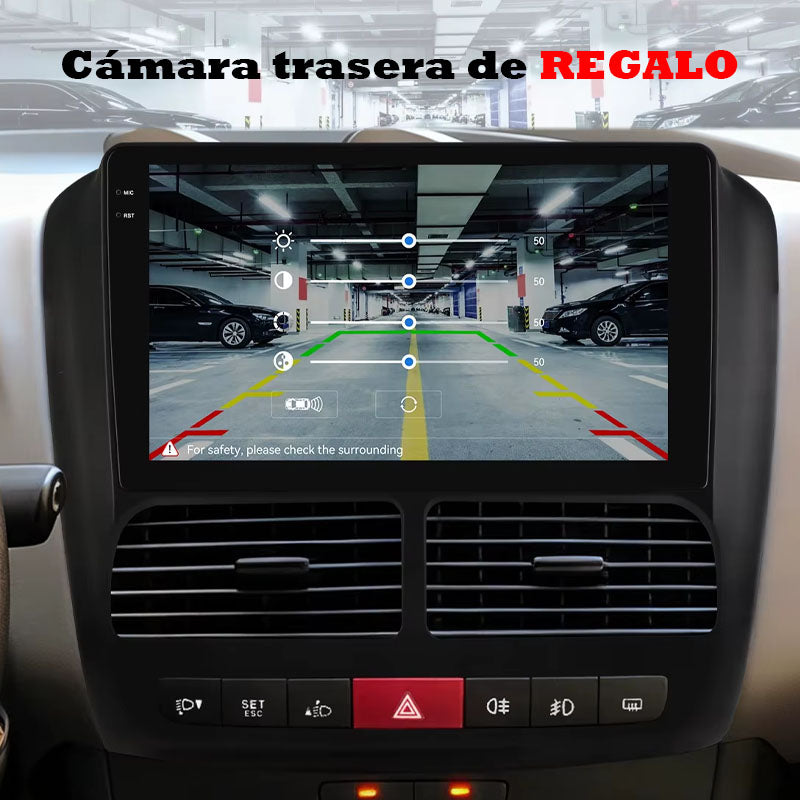 Radio Pantalla CarPlay y Android Auto para FIAT DOBLO - OPEL COMBO TOUR 2010-2015