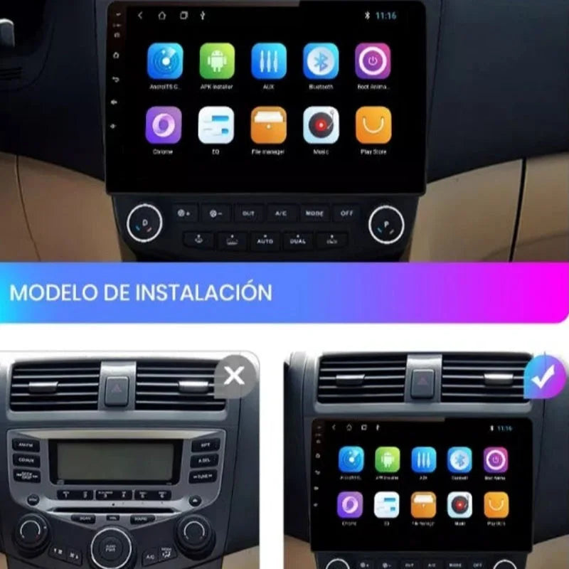 Radio Pantalla Carplay para Honda Accord 2003-2007 - foto 3